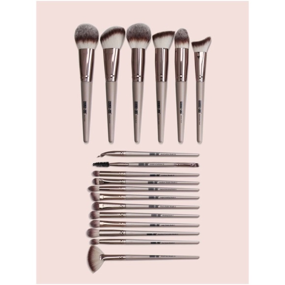 18 piece makeup brush set eyeshadow blush - Picture 3 of 9